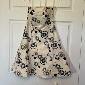 Gap Floral Strapless Dress